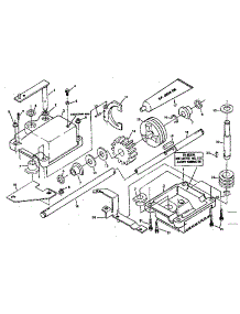 Gear Case Assembly parts for Craftsman Walk-Behind Lawn Mower 131974201 from AppliancePartsPros.com