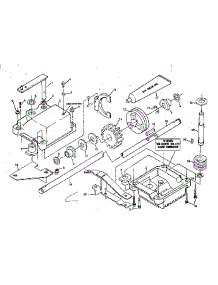 Gear Case Assembly Part No. 83491 parts for Craftsman Walk-Behind Lawn Mower 131974202 from AppliancePartsPros.com