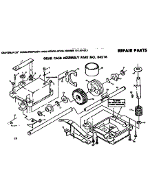 Gear Case Asm parts for Craftsman Walk-Behind Lawn Mower 131974313 from AppliancePartsPros.com