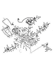 Mower Deck parts for Craftsman Walk-Behind Lawn Mower 131974402 from AppliancePartsPros.com