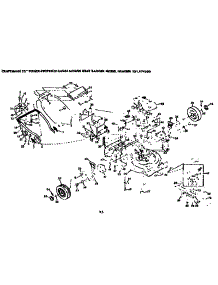 Mower Deck parts for Craftsman Walk-Behind Lawn Mower 131974500 from AppliancePartsPros.com