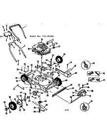 Replacement Parts parts for Craftsman Walk-Behind Lawn Mower 13197529 from AppliancePartsPros.com