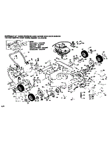 Mower Deck parts for Craftsman Walk-Behind Lawn Mower 131975720 from AppliancePartsPros.com