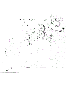 Number 57065 Gear Case Assembly parts for Craftsman Walk-Behind Lawn Mower 13197770 from AppliancePartsPros.com