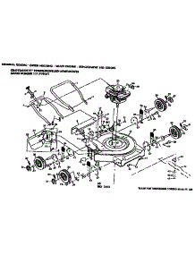 Mower Deck parts for Craftsman Walk-Behind Lawn Mower 131978001 from AppliancePartsPros.com
