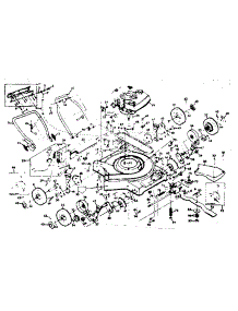 Mower Deck parts for Craftsman Walk-Behind Lawn Mower 131978220 from AppliancePartsPros.com