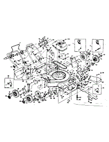 Mower Deck parts for Craftsman Walk-Behind Lawn Mower 131978301 from AppliancePartsPros.com