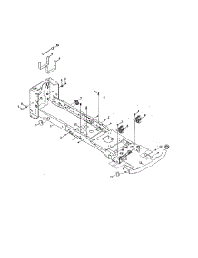 Frame parts for Mtd Riding Mower & Tractor 131QA1ZT099 from AppliancePartsPros.com