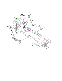 Deck Lift parts for Mtd Riding Mower & Tractor 131QA1ZT099 from AppliancePartsPros.com
