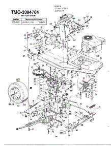Mower Page 5 parts for Mtd Front-Engine Lawn Tractor 132-431F088 from AppliancePartsPros.com