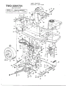 11.5Hp 38" Lawn Tractor Page 5 parts for Mtd Front-Engine Lawn Tractor 132-431F088 from AppliancePartsPros.com
