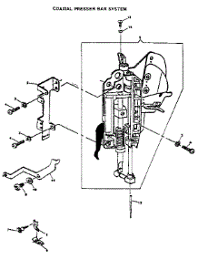 Coaxial Presser Bar System parts for Kenmore Sewing Machine 13310 from AppliancePartsPros.com