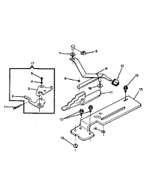 Disc Selection Assembly parts for Kenmore Sewing Machine 13331 from AppliancePartsPros.com