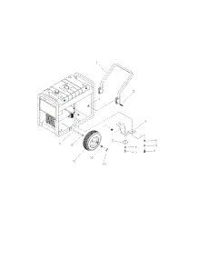 Wheel Kit parts for Generac Generator 1338-1 from AppliancePartsPros.com