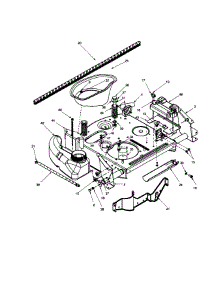 Frame Assembly parts for Mtd Rear-Engine Riding Mower 134A-325-401 from AppliancePartsPros.com