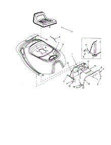 Hood Assembly parts for Mtd Rear-Engine Riding Mower 134A-325-401 from AppliancePartsPros.com