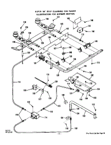 Burner parts for Roper Gas Range 1353*2A from AppliancePartsPros.com
