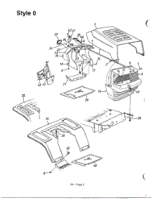 Style 0 parts for Mtd Front-Engine Lawn Tractor 136L661F788 from AppliancePartsPros.com