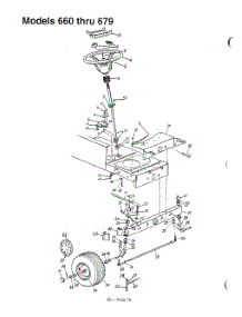 Models 660-679 parts for Mtd Front-Engine Lawn Tractor 136M670G000 from AppliancePartsPros.com