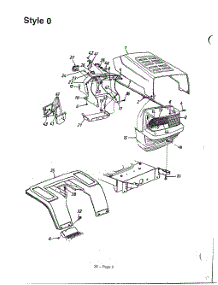 Style 0 parts for Mtd Front-Engine Lawn Tractor 136S699G788 from AppliancePartsPros.com