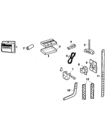 Installation Parts parts for Craftsman Garage Door Opener 13953626SR from AppliancePartsPros.com