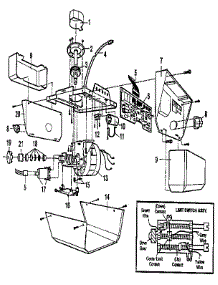 Opener Assembly parts for Craftsman Garage Door Opener 13953915SRT from AppliancePartsPros.com