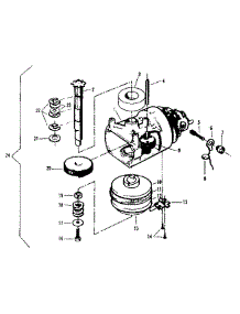 Motor Assembly parts for Craftsman Garage Door Opener 139652331 from AppliancePartsPros.com