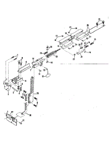 Rail Assembly parts for Craftsman Garage Door Opener 139654320 from AppliancePartsPros.com