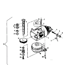 Motor Drive Assembly parts for Craftsman Garage Door Opener 139659020 from AppliancePartsPros.com