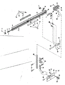 Rail Assembly parts for Craftsman Garage Door Opener 139663800 from AppliancePartsPros.com