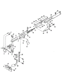 Rail Assembly parts for Craftsman Garage Door Opener 139663902 from AppliancePartsPros.com