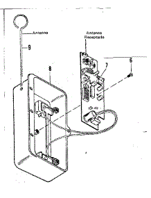 Radio Controls (Receiver) parts for Craftsman Garage Door Opener 139664300 from AppliancePartsPros.com
