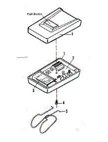 Transmitter parts for Craftsman Garage Door Opener 139664300 from AppliancePartsPros.com
