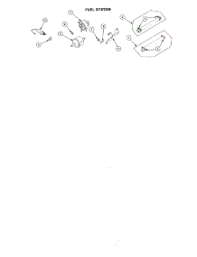 Fuel System parts for Cub Cadet Front-Engine Lawn Tractor 13A-254G712 from AppliancePartsPros.com