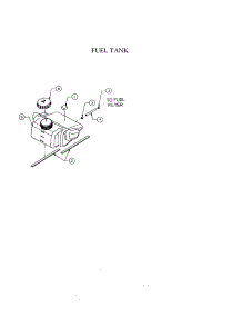 Fuel Tank parts for Cub Cadet Front-Engine Lawn Tractor 13A-254G712 from AppliancePartsPros.com