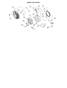 Engine Electrical parts for Cub Cadet Front-Engine Lawn Tractor 13A-254G712 from AppliancePartsPros.com