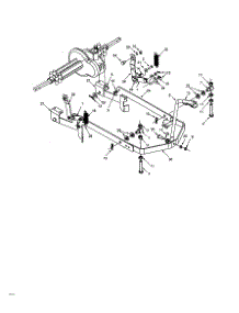 Deck Hanger Link parts for Mtd Rear-Engine Riding Mower 13A-325-402 from AppliancePartsPros.com