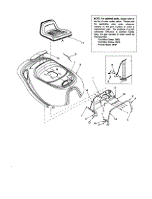 Hood Assembly parts for Mtd Rear-Engine Riding Mower 13A-325-402 from AppliancePartsPros.com
