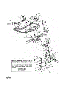 Front Axle / Upper Frame Cover parts for Mtd Rear-Engine Riding Mower 13A-344-799 from AppliancePartsPros.com