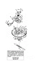 Spindle / Deck / V-Belt parts for Mtd Rear-Engine Riding Mower 13A-344-799 from AppliancePartsPros.com