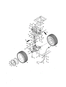 Transmission / Wheels parts for Mtd Rear-Engine Riding Mower 13A226JD099 from AppliancePartsPros.com