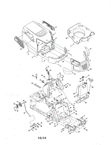 Bumper / Hood parts for Mtd Front-Engine Lawn Tractor 13A277SS099 from AppliancePartsPros.com