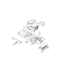 Muffler Shield / Engine parts for Mtd Front-Engine Lawn Tractor 13A277XS099 from AppliancePartsPros.com