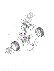 Transmission parts for Mtd Front-Engine Lawn Tractor 13A726JD099 from AppliancePartsPros.com