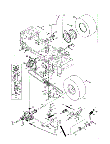 Transmission parts for Mtd Riding Mower & Tractor 13A878XT299 from AppliancePartsPros.com