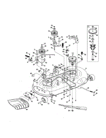 Mower Deck / Spindle Pulley parts for Mtd Riding Mower & Tractor 13A878XT299 from AppliancePartsPros.com