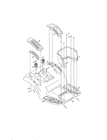 Fender parts for Mtd Front-Engine Lawn Tractor 13AAA1ZW099 from AppliancePartsPros.com