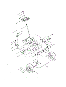 Steering parts for Mtd Front-Engine Lawn Tractor 13AC650F700 from AppliancePartsPros.com