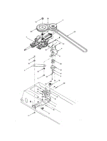 Transmission parts for Mtd Front-Engine Lawn Tractor 13AC650F700 from AppliancePartsPros.com