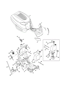 K Style Hood parts for Mtd Front-Engine Lawn Tractor 13AC762F020 from AppliancePartsPros.com